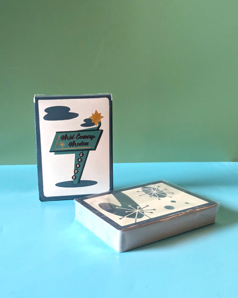 Mid Century Modern Cards